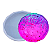 Molde Silicone Redonda Borda Cristal M522 Resina Gesso Decor - Imagem 1