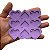 Molde Silicone 9 Coração 3cm Resina 3mm Pingente Brinco A5 - Imagem 1