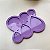 Molde Silicone 6 Gota Pingo Resina 3mm Pingente Brinco A9 - Imagem 2