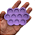 Molde Silicone 10 Bolinha 2cm Resina 3mm Pingente Brinco A11 - Imagem 1