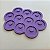 Molde Silicone 10 Bolinha Vazada 3cm Resina 3mm Pingente A18 - Imagem 4