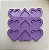 Kit 3 Molde Silicone Coração 2 3 E 4cm Resina Pingente R67 - Imagem 5