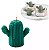 Molde Silicone Vela Cacto Resina Sabonete Decoração M39 - Imagem 1