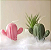 Molde Silicone Vela Cacto Resina Sabonete Decoração M39 - Imagem 4