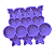 Molde Silicone 13 Pingentes De 5cm Resina Pingente Chave M28 - Imagem 1