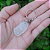 Chaveiro com Quartzo Cristal Rolado - Imagem 1