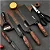 Kit de Facas Profissional 6 Peças Lucky – Elegância, Precisão e Versatilidade na Sua Cozinha ou Churrasco! - Imagem 2