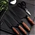 Kit de Facas Profissional 6 Peças Lucky – Elegância, Precisão e Versatilidade na Sua Cozinha ou Churrasco! - Imagem 1