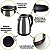 Jarra Elétrica Inox BAK 1,8L 110V – Praticidade, Estilo e Água Quente em Minutos! - Imagem 8