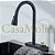 Cuba Cozinha Cascata Gourmet Preta C/torneira E Lava Copo - Imagem 3