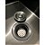 Cuba Cozinha Inox Preta Quadrada Gourmet 40x40 c/ Acessórios - Imagem 2