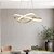 Lustre Sala Led Luxo Pendente Moderno 45w – 50 cm – Dourado – C/ Controle Remoto - Imagem 3