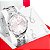 Relógio Champion Feminino Prata Prova D´Agua + Kit de Brincos e Colar Garantia De Um Ano CN29893Q - Imagem 6