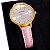 Relógio Mondaine Feminino Couro Classic Rosa Dourado 53602LPMVDH4 Colar e Brincos - Imagem 5
