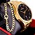 Relógio Technos Masculino Analógico Dourado 2115MSBS/4P Garantia de Um Ano - Imagem 7
