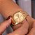 Relógio de Pulso Feminino Technos Dourado 2035MXM/1D Colar e Brincos - Imagem 4