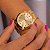 Relógio de Pulso Feminino Mondaine Dourado Analógico 53672LPMVDE1 Colar e Brincos - Imagem 5
