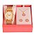 Relógio de Pulso Feminino Condor Dourado CO2036MWG/K4D Colar e Brincos - Imagem 7