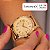 Relógio de Pulso Feminino Condor Dourado CO2036MWG/K4D Colar e Brincos - Imagem 2