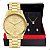 Relógio de Pulso Feminino Technos Trend Dourado 2035MWT/1X Colar e Brincos - Imagem 1