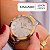Relógio Feminino Bicolor Champion Elegance CN25118B Prova D Agua + Pulseira Berloques - Imagem 2