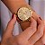 Relógio de Pulso Feminino Mondaine Dourado Prova D'Água 99398LPMVDE1K4 + Colar e Brincos - Imagem 5