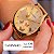 Relógio de Pulso Feminino Mondaine Dourado Mesh Prova D'Água 76752LPMVDE1K4 + Colar e Brincos - Imagem 2