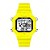 Relógio Masculino Digital Esportivo Champion YoT Amarelo CP40181Y Prova D'Água - Imagem 5