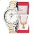 Relógio Feminino Champion Bicolor CN24664B + Pulseira Berloques - Imagem 1