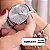 Relógio Feminino Mondaine Prata Social Analógico 32389L0MVNE2 Mulher Pulseira Berloques - Imagem 2