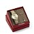 Relógio Feminino Mondaine Dourado 32597LPMKDE1K1 + Colar e Brincos - Imagem 8