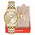 Relógio Feminino Pequeno Mondaine Dourado 32720LPMKDE1K1 - Imagem 1