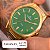 Relógio de Pulso Masculino Dourado Verde Champion Slim Analógico CN21050G - Imagem 2