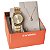 Relógio Feminino Mondaine Dourado Pequeno 32611LPMKDE1K1 + Colar e Brincos - Imagem 8