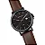 Relógio Masculino Seculus Couro Aço Mostrador Preto Minimalista 44328GPSVPC3 - Imagem 2