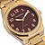 Relógio Feminino Mondaine Dourado Marsala 32920LPMKDE2K1 + Colar - Imagem 7