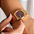 Relógio Feminino Mondaine Dourado Marsala 32920LPMKDE2K1 + Colar - Imagem 5