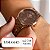 Relógio Feminino Mondaine Aço Marrom Elegante 32941LPMVME1 - Imagem 2