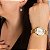 Relógio Feminino Mondaine Dourado 99803LPMKDE1K1 + Brincos - Imagem 5