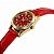 Relógio Feminino Mondaine Couro Vermelho 32960LPMVDH3 - Imagem 6