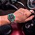Relógio Masculino Casio Aço Prata Verde Prova D'Água MDV-107D-3AVDF - Imagem 2