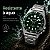 Relógio Masculino Casio Aço Prata Verde Prova D'Água MTD-135D-3AVDF - Imagem 9