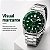 Relógio Masculino Casio Aço Prata Verde Prova D'Água MTD-135D-3AVDF - Imagem 8