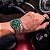 Relógio Masculino Casio Aço Prata Verde Prova D'Água MTD-135D-3AVDF - Imagem 7