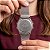 Relógio Casio Vintage Digital Mesh Cinza Unissex A158WEM-7DF - Imagem 7