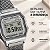 Relógio Casio Vintage Digital Mesh Cinza Unissex A158WEM-7DF - Imagem 9