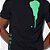 Camiseta Masculina Preta e Verde - Imagem 4