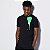 Camiseta Masculina Preta e Verde - Imagem 3