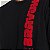 Camiseta Over Preta e Vermelha Bordado Chenile - Imagem 2
