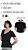 Camiseta Feminina Preta Básica Decote V - Imagem 4